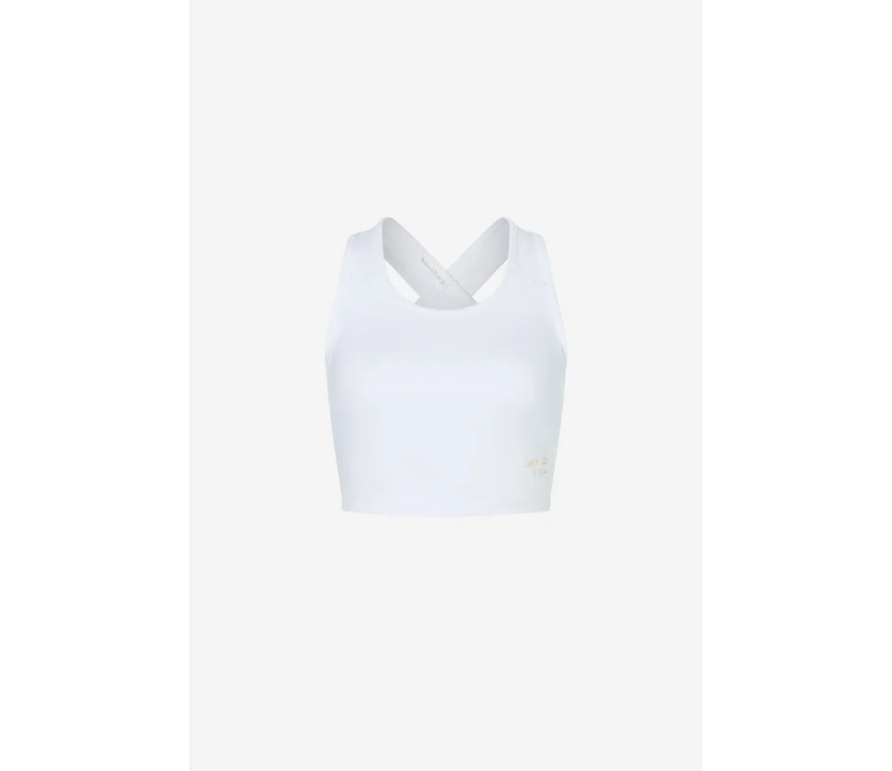 Spirit of OM - Bra ohne Polster - weiß