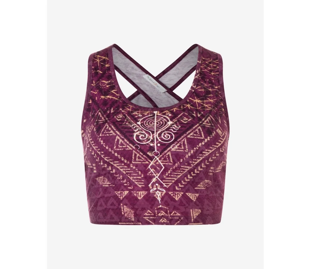 Spirit of OM - Bra Buddhi - aubergine