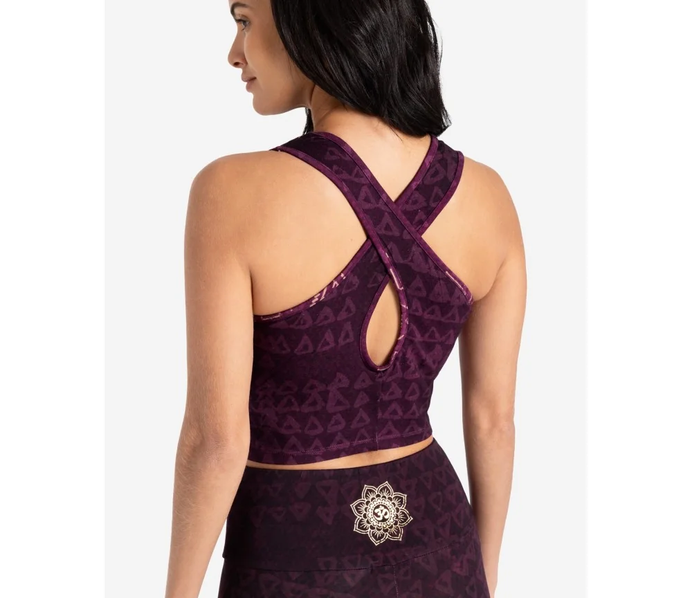 Spirit of OM - Bra Buddhi - aubergine