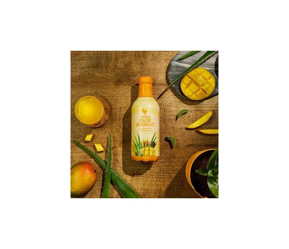 Forever - 4-Pack Forever Aloe Mango™ - Eine gesunde Portion Urlaub - 4 x 1 Liter