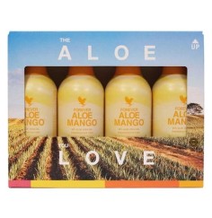 Forever - 4-Pack Forever Aloe Mango™ - Eine gesunde Portion Urlaub - 4 x 1 Liter