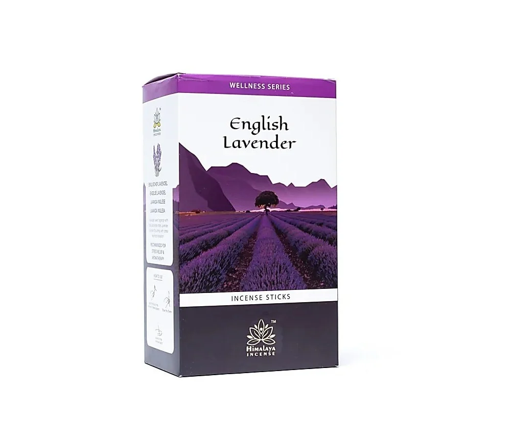 Himalaya Incense - Räucherstäbchen - Wellness Serie - Englischer Lavendel - 15gr