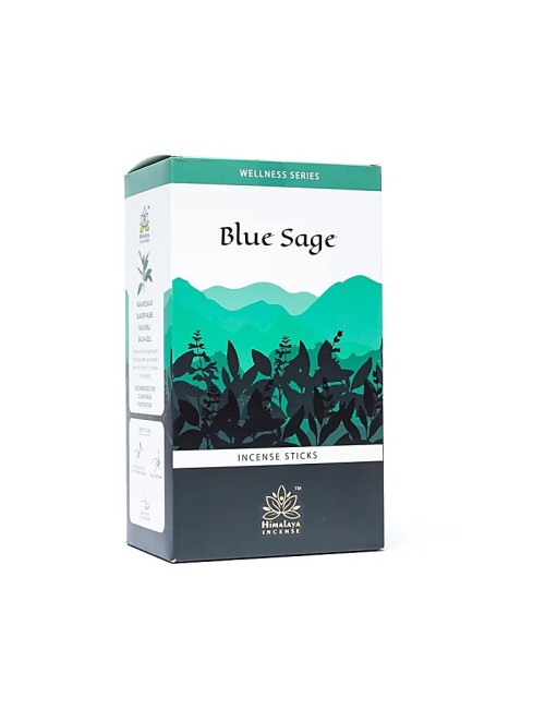 Himalaya Incense - Räucherstäbchen - Wellness Serie - Blauer Salbei - 15gr