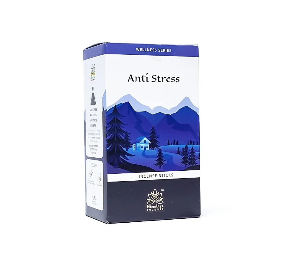 Himalaya Incense - Räucherstäbchen - Wellness Serie - Anti Stress - 15gr