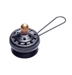 Räuchergefäß - Räucherpfanne - Eisen mit Handgriff ca. 7,5 cm