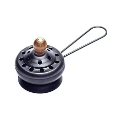 Räuchergefäß - Räucherpfanne - Eisen mit Handgriff ca. 7,5 cm