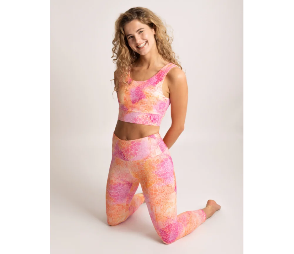 Spirit of OM - Yoga Bra Hatha Madhu - fuchsia