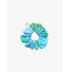 Spirit of OM - Scrunchie Madhu - kristallblau
