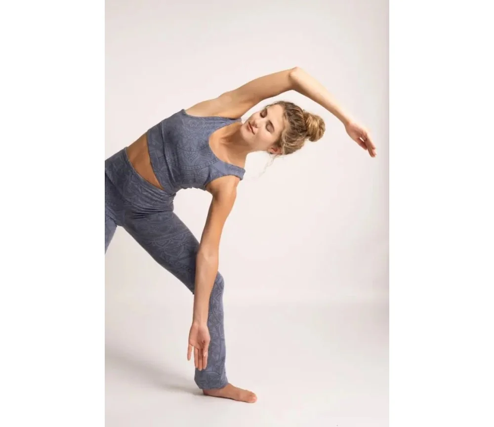 Spirit of OM - Yoga Hose Guna - enzianblau