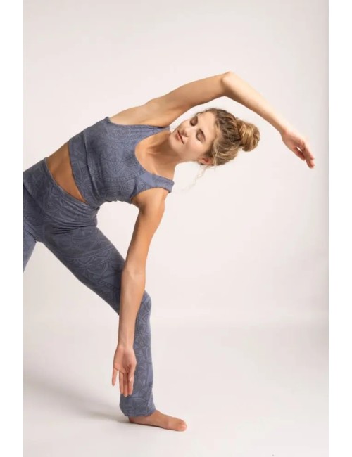 Spirit of OM - Yoga Hose Guna - enzianblau