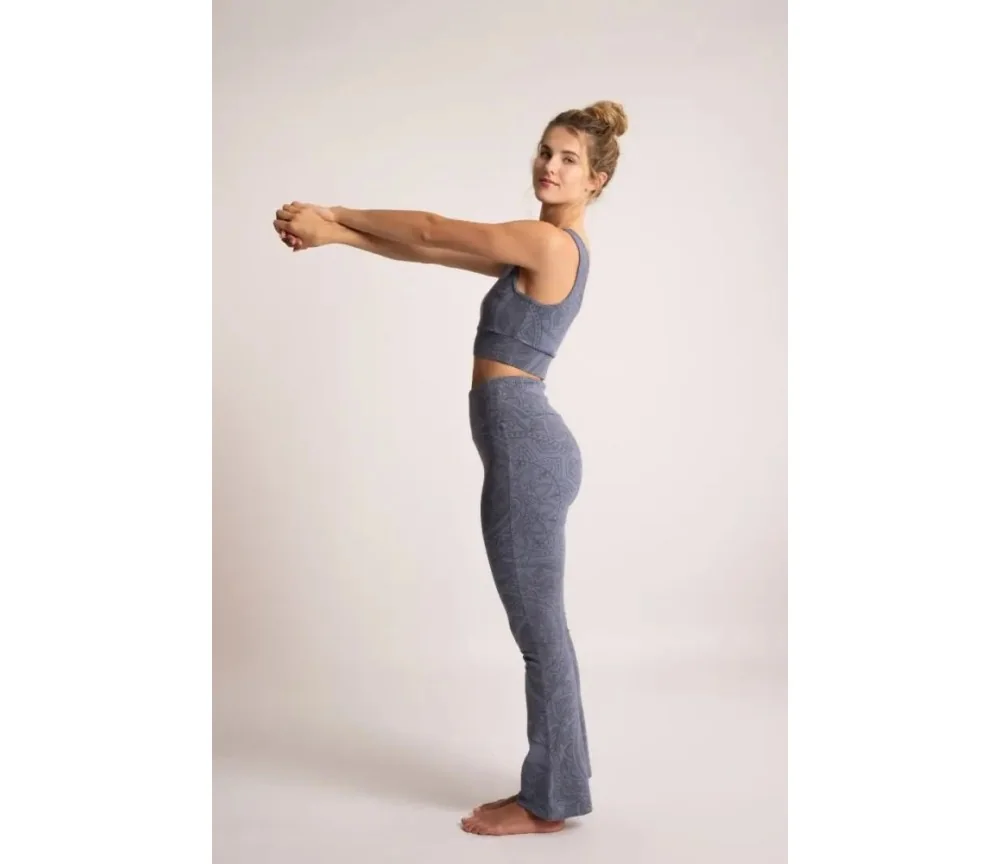 Spirit of OM - Yoga Hose Guna - enzianblau