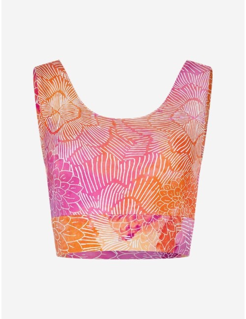 Spirit of OM - Yoga Bra Hatha Madhu - fuchsia