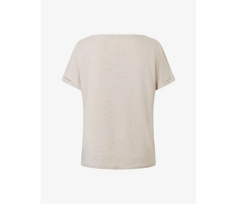 Spirit of OM - Shirt Eka Padma - sand-nature melange gold