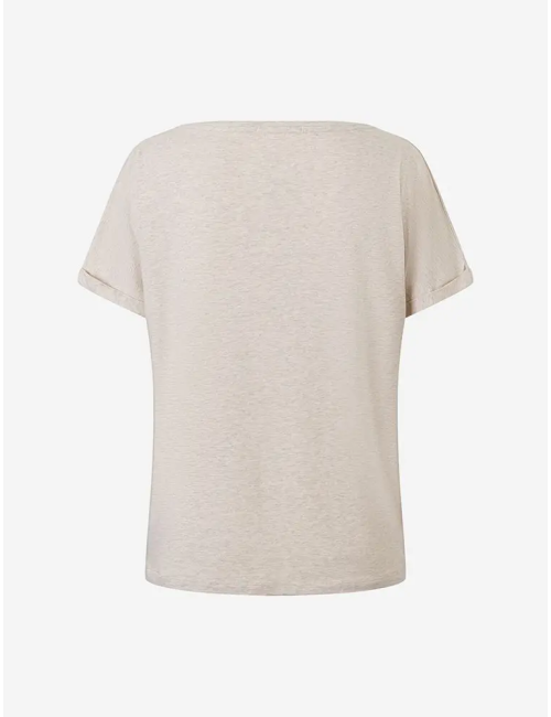 Spirit of OM - Shirt Eka Padma - sand-nature melange gold