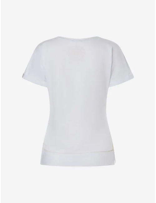 Spirit of OM - Shirt OM Time - weiß/gold