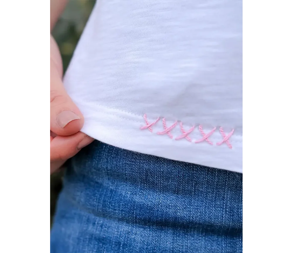 Spirit of OM - Shirt Lotus Aquarell - weiß/bunt