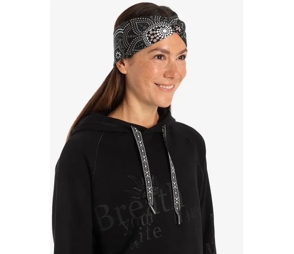 Spirit of OM - Stirnband/Haarband Maui - schwarz-natur