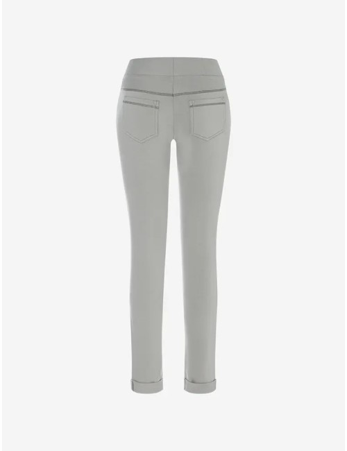 Spirit of OM - Jegging - kieselgrau