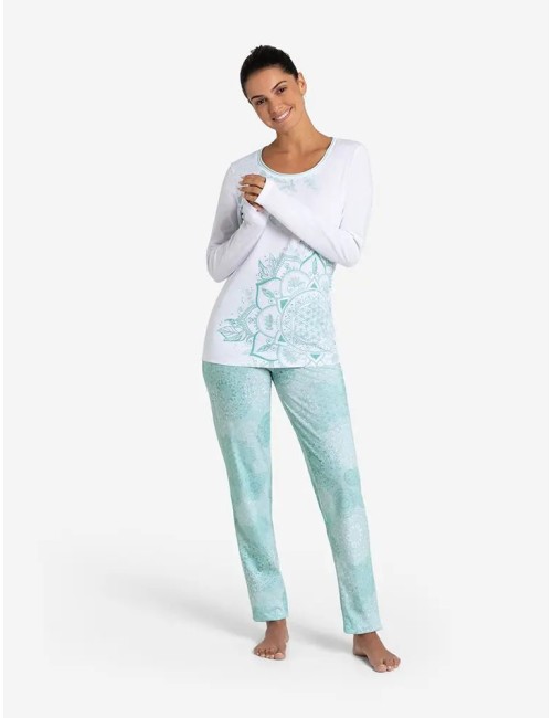 Spirit of OM - Pyjama-Hose - mint
