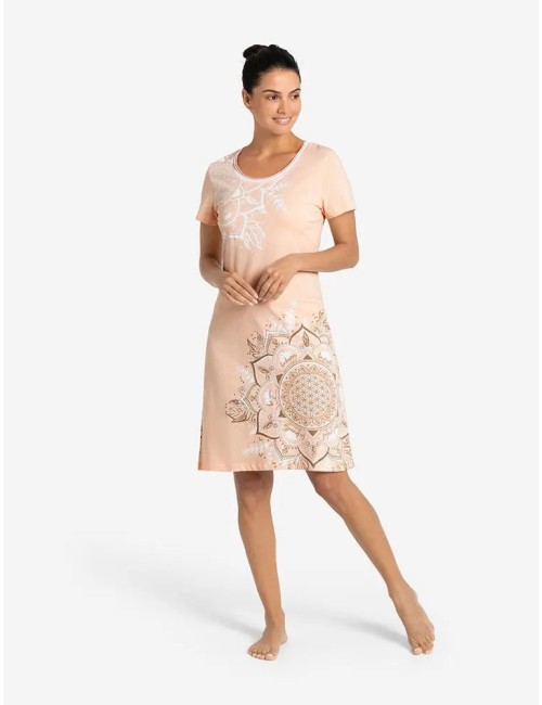 Spirit of OM - Nachthemd - apricot