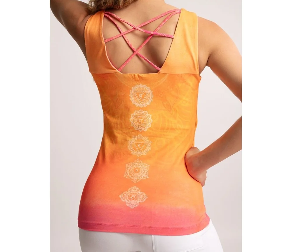 Spirit of OM - Yoga Top Varnah - mango