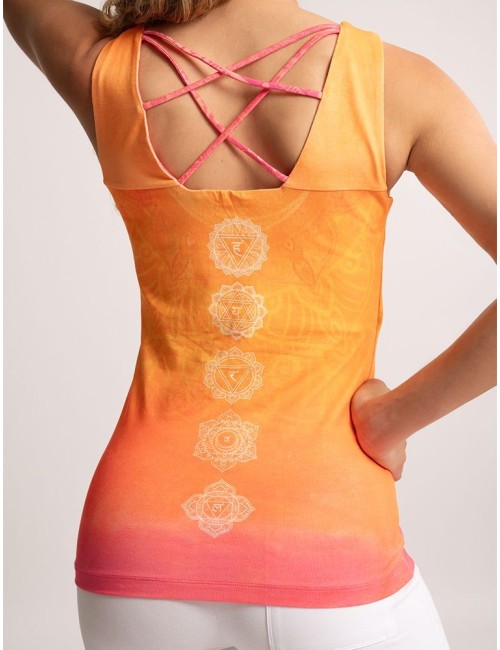 Spirit of OM - Yoga Top Varnah - mango