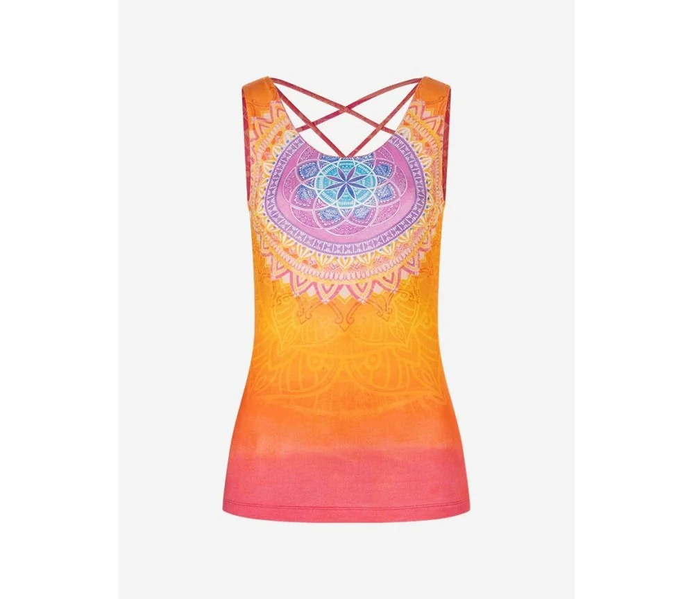 Spirit of OM - Yoga Top Varnah - mango