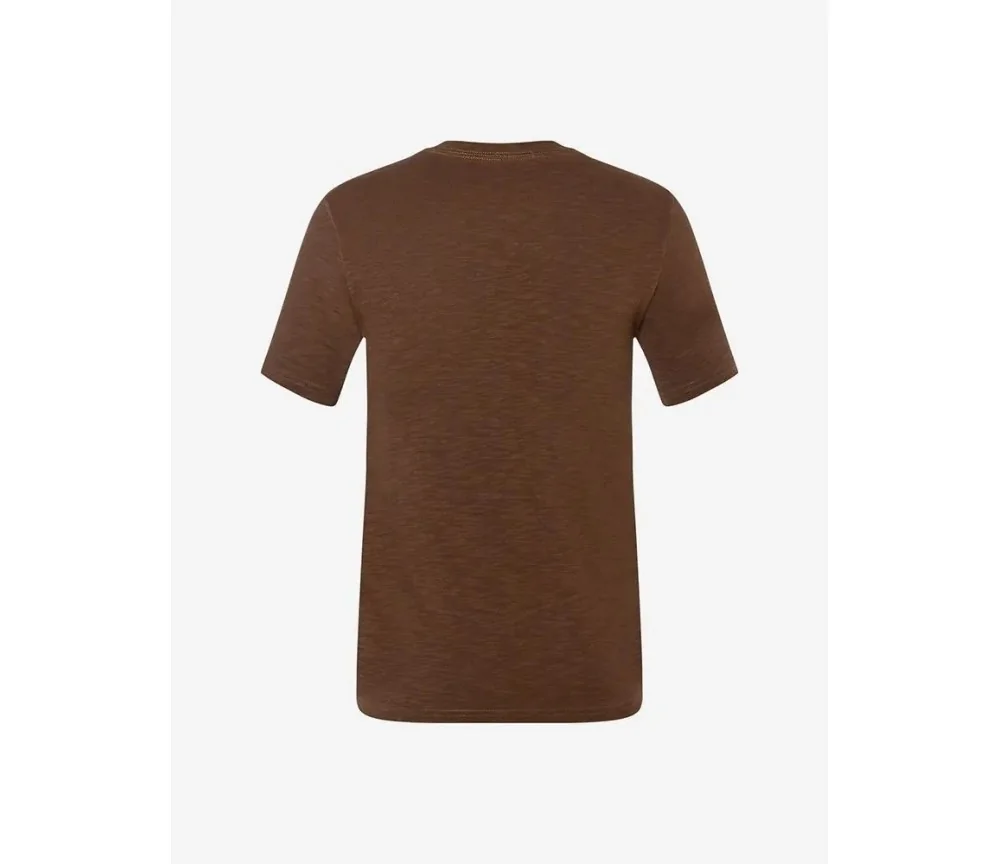 Spirit of OM - T-Shirt Men Ethno - dunkelbraun