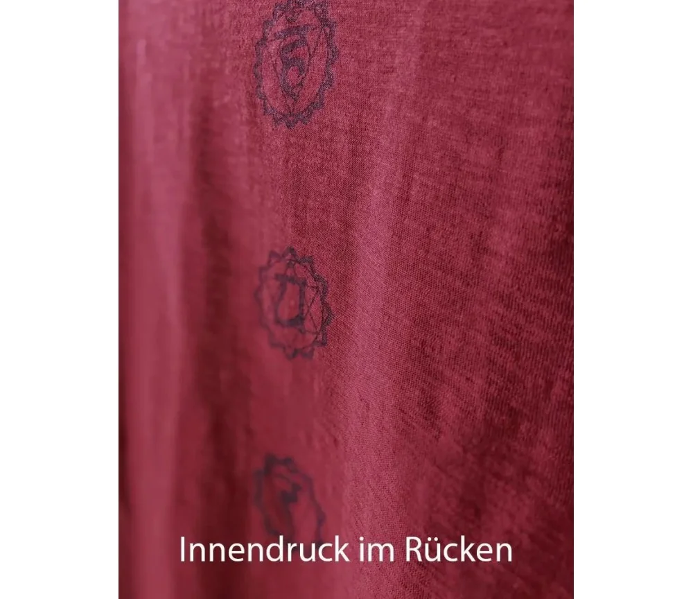 Spirit of OM - T-Shirt men OM - bordeaux