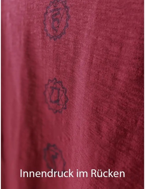 Spirit of OM - T-Shirt men OM - bordeaux