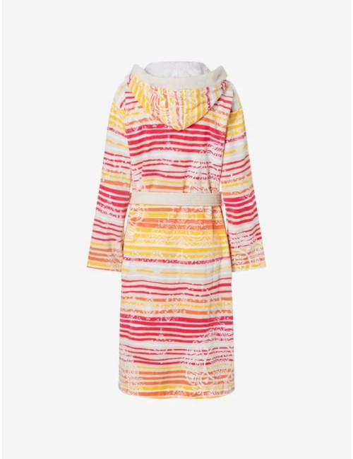 Spirit of OM - Bademantel - gelb-orange-pink