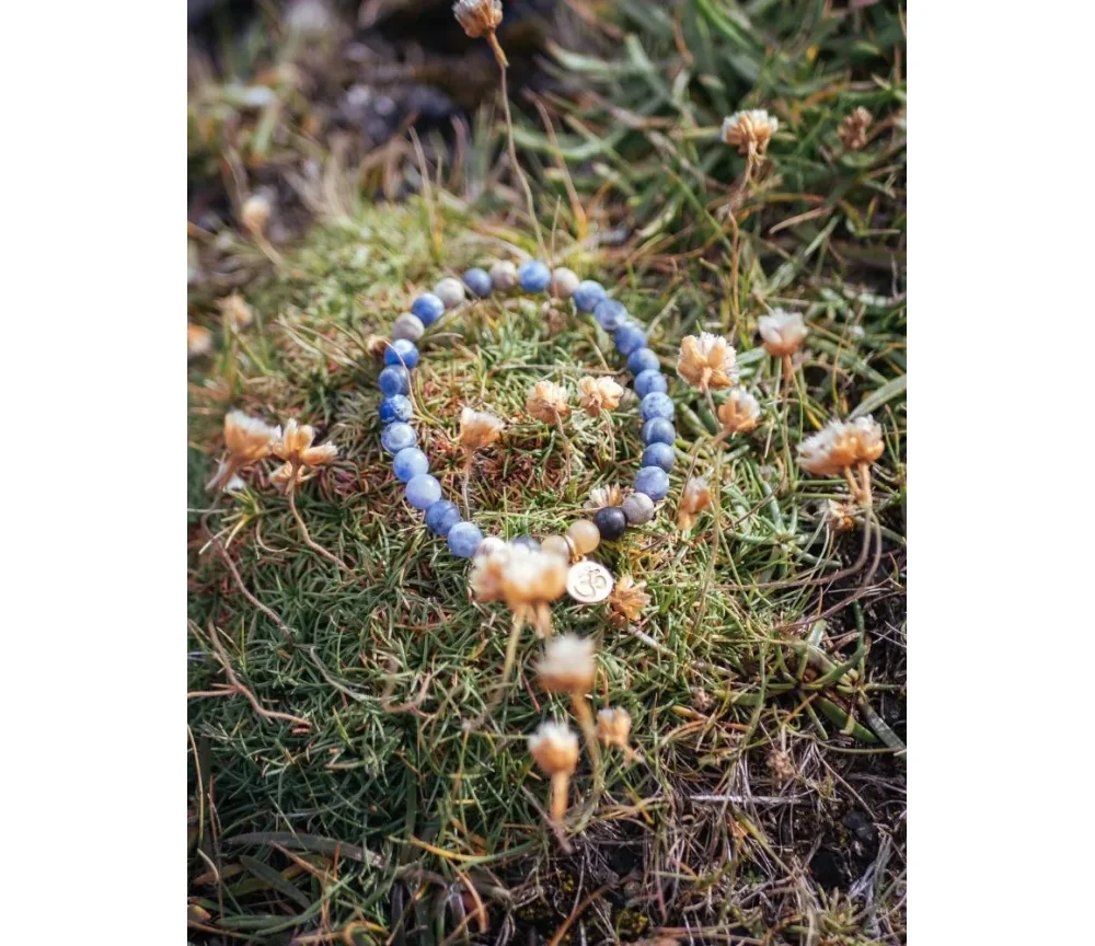 Spirit of OM - Armband Sodalith