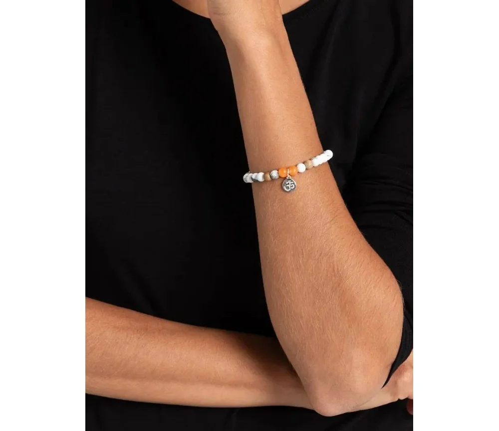 Spirit of OM - Armband Howlith