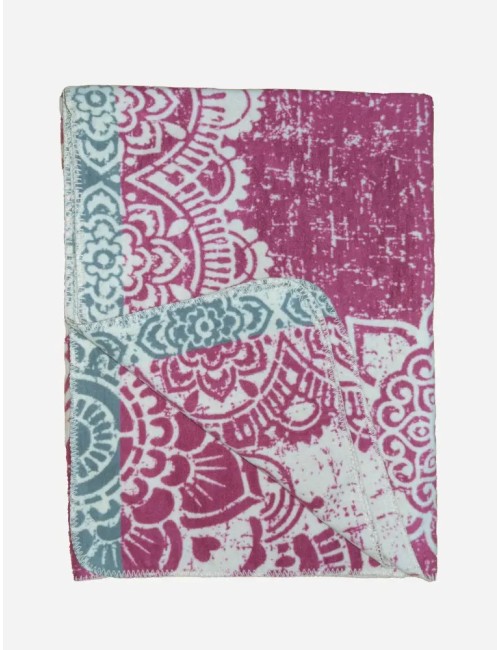 Spirit of OM - Kuscheldecke - beere