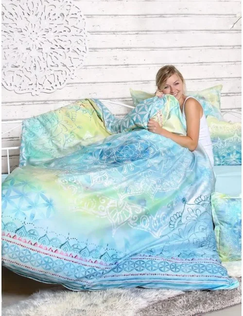 Spirit of OM - Bettwäsche Faszination - Blue Dream