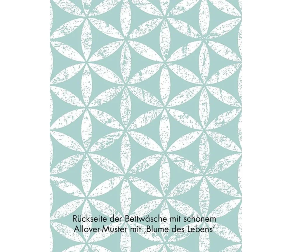 Spirit of OM - Bettwäsche Faszination - Blue Dream