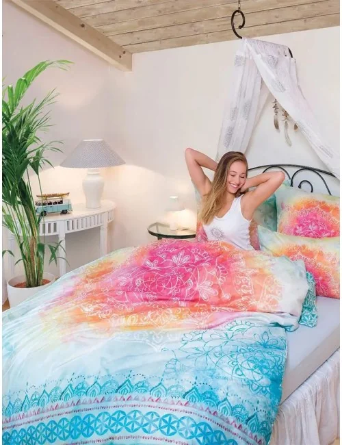 Spirit of OM - Bettwäsche Faszination - rainbow