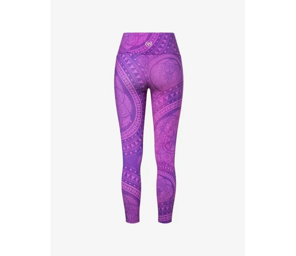 Spirit of OM - Yoga Leggings 7/8 Mabu Bhati Spirit - magnolie
