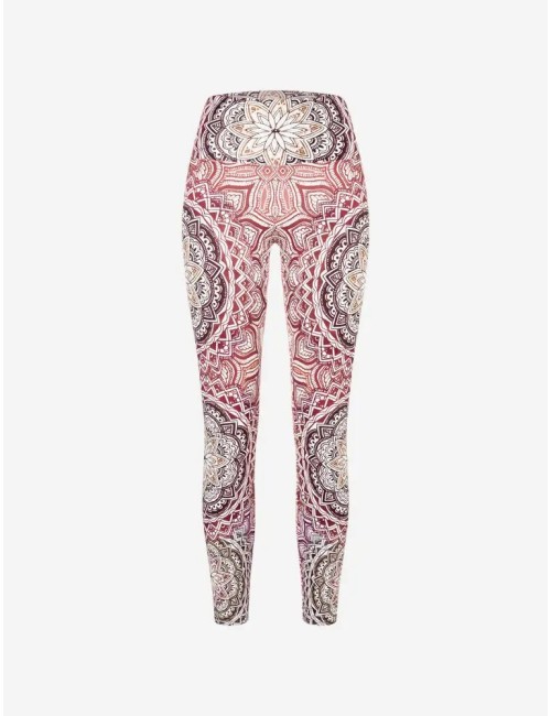 Spirit of OM - Yoga Leggings Mangala - erdrot-natur