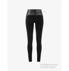 Spirit of OM - Yoga Leggings Madhya Maui - schwarz-natur
