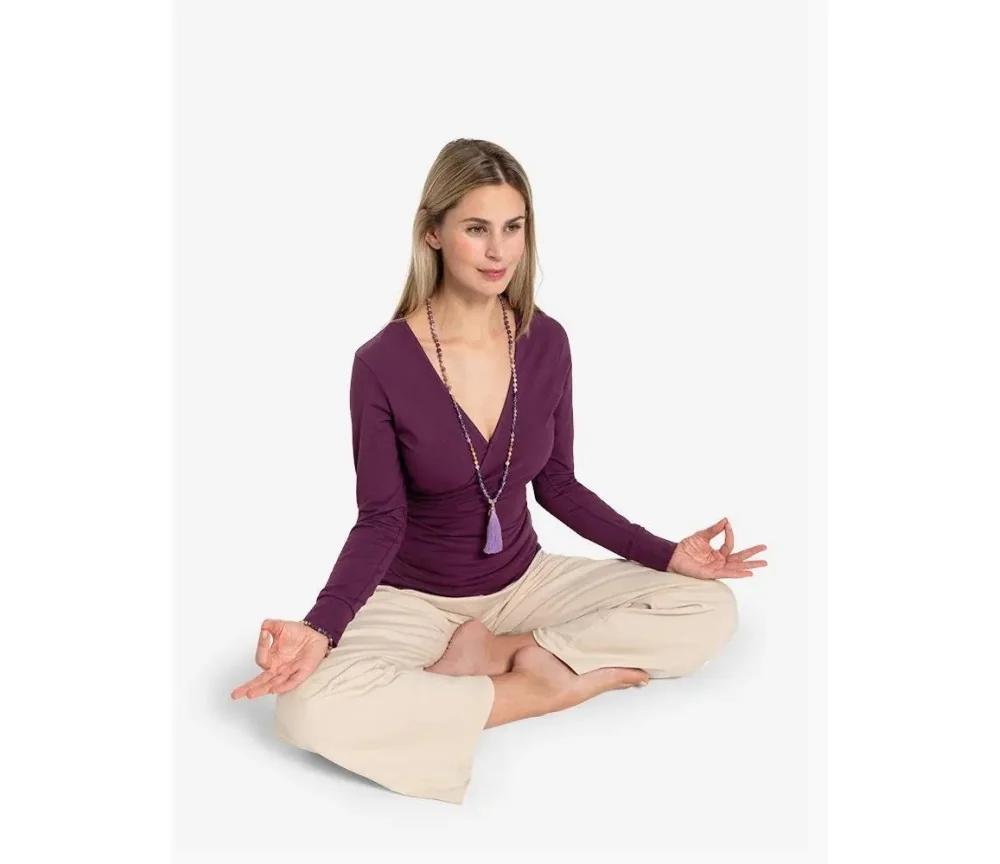 Spirit of OM - Kette - Mala Hridaya Amethyst