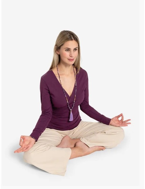 Spirit of OM - Kette - Mala Hridaya Amethyst