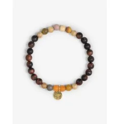 Spirit of OM - Armband Nandana Tigerauge