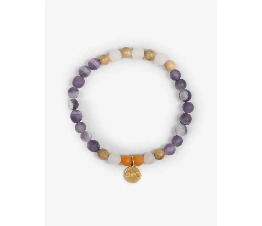 Spirit of OM - Armband Nandana Amethyst