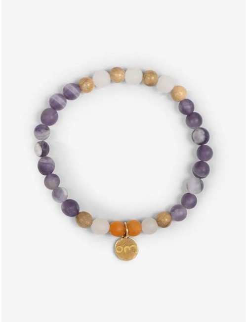 Spirit of OM - Armband Nandana Amethyst