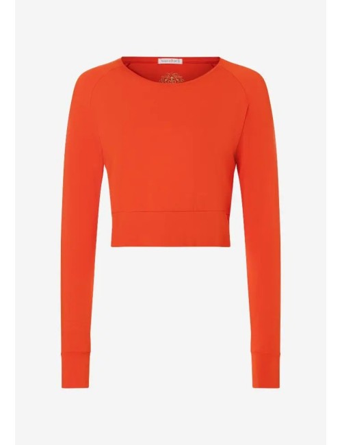 Spirit of OM - Crop Shirt langarm Jathara - harissa