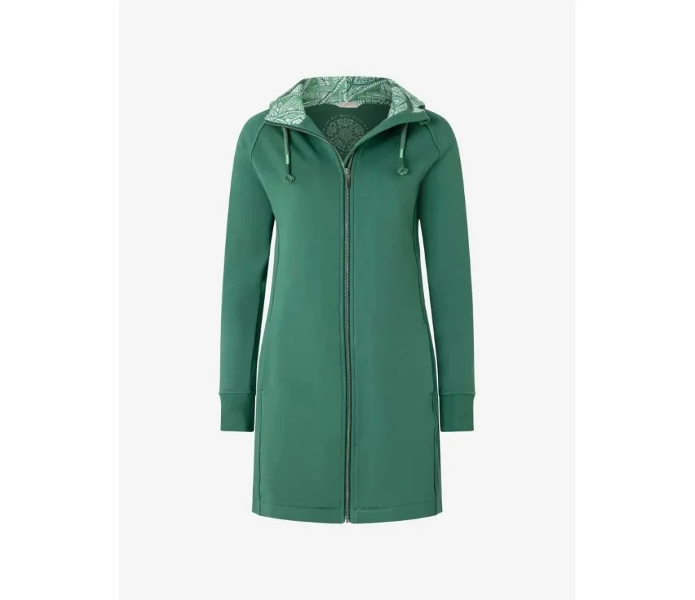 Spirit of OM - Longjacke Bala Karuna - waldgrün