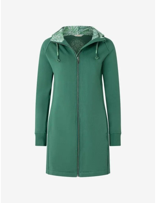 Spirit of OM - Longjacke Bala Karuna - waldgrün