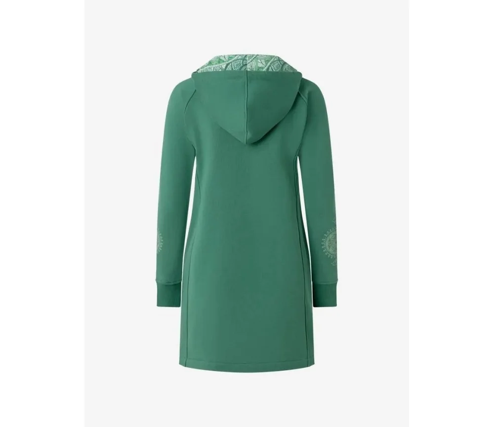 Spirit of OM - Longjacke Bala Karuna - waldgrün