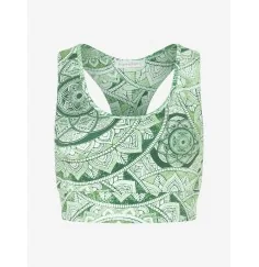 Spirit of OM - Yoga Bra Flow Bala - smaragd